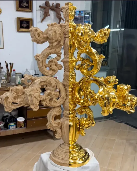 Antes y después de una restauración