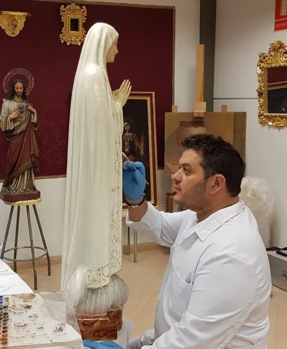 Restauración de obras de arte